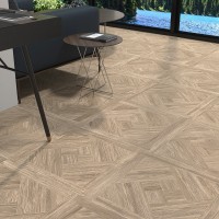 Bois Light Oak 60.8 x 60.8cm Porcelain Parquet Wood Effect Tiles