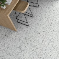 Indeed Confetti White Terrazzo Tiles 60 x 60cm