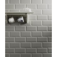 Metro Light Grey Ceramic Wall 100x200mm