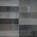 Zellige Coal 7 x 28cm - Small Grey Porcelain Tiles